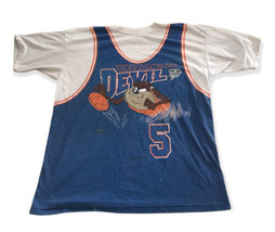 Vintage 1990’s Looney Tunes Tasmanian Devil Basketball Jersey T-Shirt XL... - $2,610.15 MXN