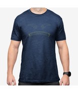 Magpul Blend Crew Neck Short Sleeve T-Shirt for Men, Magmouth Navy Heath... - $466.30 MXN