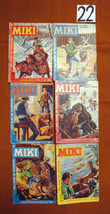 LOT 6 Book Book Captain Miki in original colors 1963 n 60 61 62 65 66 69-
sho... - £17.98 GBP