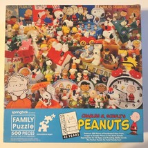 BAG IS SEALED - Charles M Schulz Peanuts 45th Anniversary 500 Piece Puzzle - $25.21