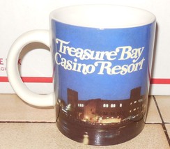 Vintage Treasure Bay Casino Resort Coffee Mug Cup Ceramic Biloxi Mississ... - $24.16