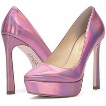 Jessica Simpson Women Point Toe Platform Pump Heels Jariah Sz US 8.5M Light Pink - £20.89 GBP