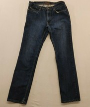 West Forty Nine Men&#39;s 32-30  Blue Jeans Straight Leg Stretch Mid Rise Zi... - $13.85
