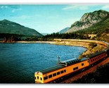 Portland Steamliner Train Columbia River Gorge Oregon OR UNP Chrome Post... - $3.91