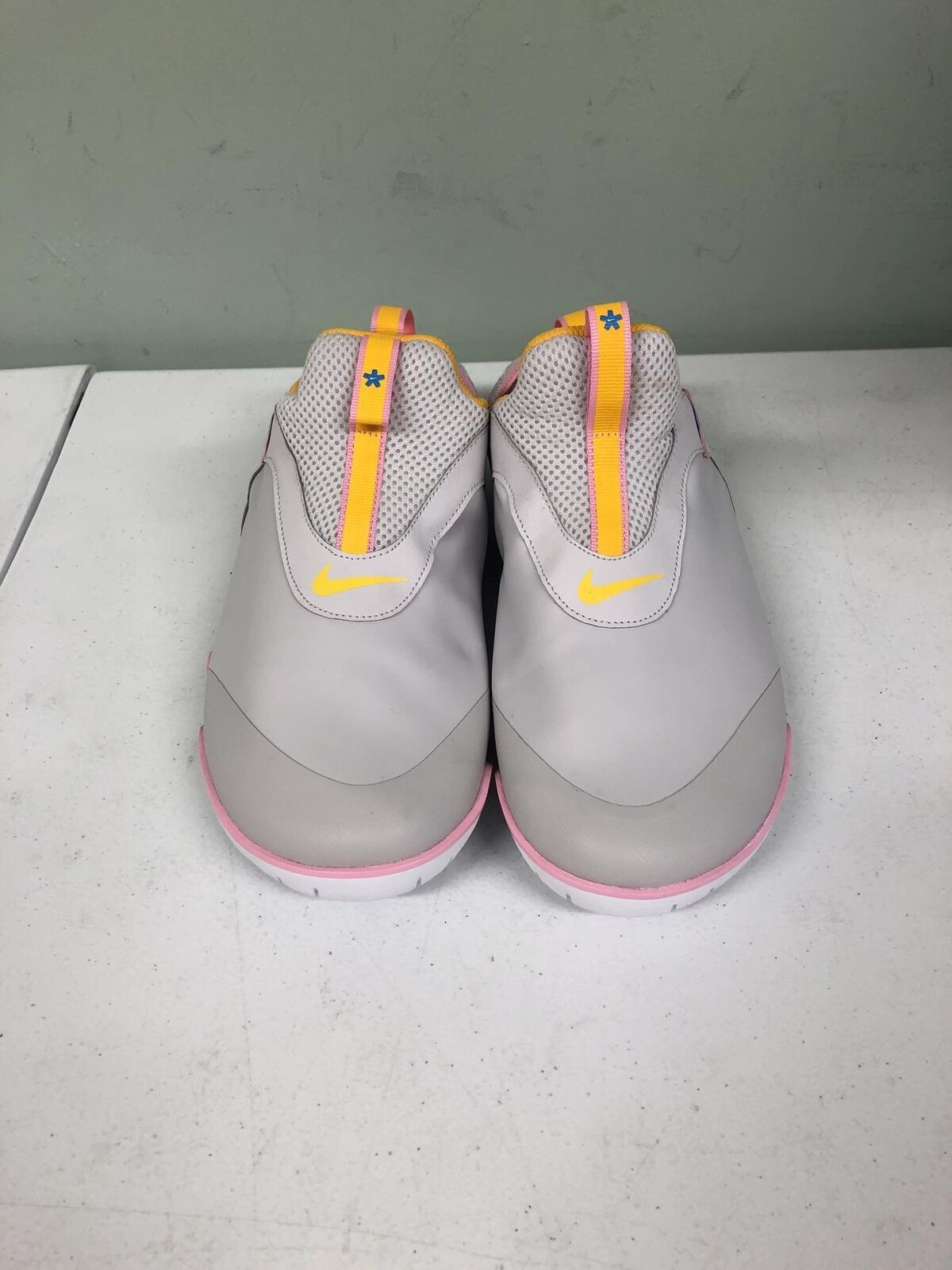 Nike Air Men&#39;s Zoom Pulse Slip-On Sneakers CT1629 002 Gray/Pink Size 10.5M - $33.86