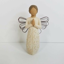Willow Tree Angel Figurine 5&quot; A Prayer 2005 Susan Lordi DEMDACO No Box Brunette - £15.81 GBP
