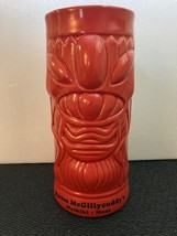 Moose McGillycuddy&#39;s Walkiki Maui Red 7&quot; Tiki Mugs Captain Morgans Parro... - $253.44 MXN