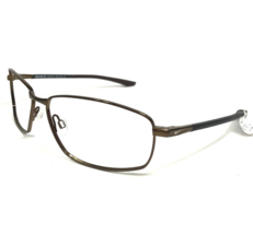 Nike Eyeglasses Frames EV1091 202 PIVOT SIX Black Shiny Brown Bronze 62-14-135 - £51.03 GBP