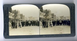 Peace Conference Delegates Visit Devastated Arras France Keystone Stereo... - £14.01 GBP