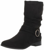 Dr. Scholl&#39;s Shoes Women&#39;s Ripple Mid Calf Boot Black Size 6 - £62.77 GBP