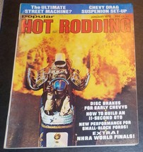 Popular Hot Rodding Magazine, Jan 1972, Nhra World Finals, Small Block Fords BX3 - £8.83 GBP