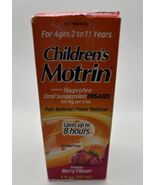 Children's Motrin Ibuprofen, Berry Flavor, Alcohol Free, Exp. 02/2027 - $12.75