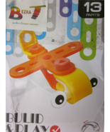 Build &amp; Play kids plastic erector kit Plane nuts &amp; bolts 13 pcs - $112.71 MXN