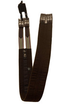 Flex Rider English Saddle Horse Girth Padded Cotton Elastic End 40&quot; Brown - £23.94 GBP