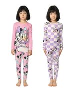 Minnie Mouse Daisy Duck Boys Girls Pajamas Multicolor 4-Piece Snug Fit C... - $55.76 CAD