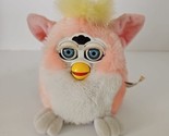 Furby Tiger Original Electronic Pink Gray Leopard Tested Working 1990s Vtg - £43.11 GBP