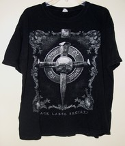 Black Label Society Concert Tour T Shirt Vintage 2012 Order Of The Black - £88.46 GBP