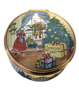 Halcyon Days Enamels 1980 Christmas Box - $102.57 CAD