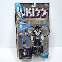 Mcfarlane Kiss ACE FREHLEY Ultra Action Figure Space Sled Guitar Record Album - £23.34 GBP