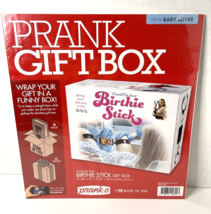 Prank Gift Box Birthie Stick Baby Shower Gag Gift Pregnancy Birth Present - $9.74