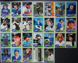 1981 Topps Chicago White Sox Team Set of 26 Baseball Cards - $6.00