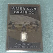 American Grain Company One Grain Fine Silver .999 - $5.94