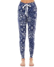 Jaclyn Intimates Womens Lush Luxe Tie Dyed Jogger Pajama Bottoms, Large - £22.47 GBP