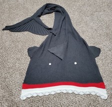 Crochet Wearable Hooded Shark Blanket 6ft Adult Teen Size - £14.93 GBP