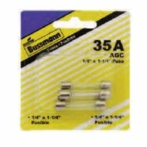 Bussmann BP/AGC-4 4 Amp Fast Acting Glass Tube Fuse, 250V UL Listed Carded, 5-Pa - $9.99