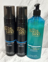 Bondi Sands (2) Self Tanning Foam Dark, (1) Everyday Gradual Tanning Moi... - £32.58 GBP