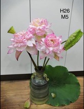 Pottery vase Ceramic flower vase handmade in Vietnam H 26cms - £87.96 GBP