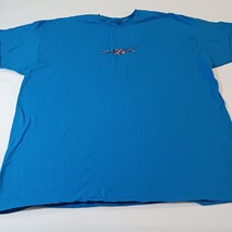 Fruit of the Loom Platinum DIVID Men&#39;s Blue Cotton T-Shirt Tee Short Sle... - $191.28 MXN