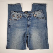 Polo Ralph Lauren The Hampton Straight Boys Jeans Size 18 Medium Wash Broken In - $25.96