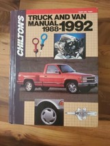 Chilton&#39;s Truck and Van Manual 1988-1992 PN 7908 Hardcover - $13.09