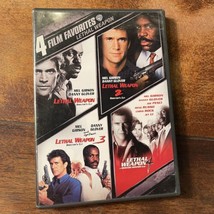 4 Film Favorites: Lethal Weapon 1 2 3 4 Director&#39;s Cut (DVD 2 Disc Set) - £3.15 GBP