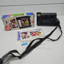 Polaroid Captiva SLR Camera Auto Focus Instant Film W/ Box &amp; Manual Usa Made - £21.03 GBP