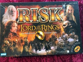 LOTR Risk Middle-Earth Conquest Game Orig Box - £39.84 GBP