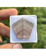 AAA+ Natural Hand carved Rainbow Pair Fluorite Gemstone, Jewelry Making ... - $13.99