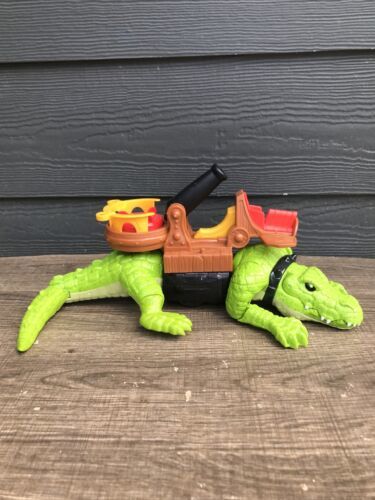 Primary image for Fisher Price Imaginext Walking Croc Pirate Hook Cannon Crocodile Alligator Toy