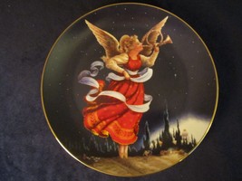 Trumpeter&#39;s Call Collector Plate Lynn Bywaters Renaissance Angels #2 - £15.72 GBP