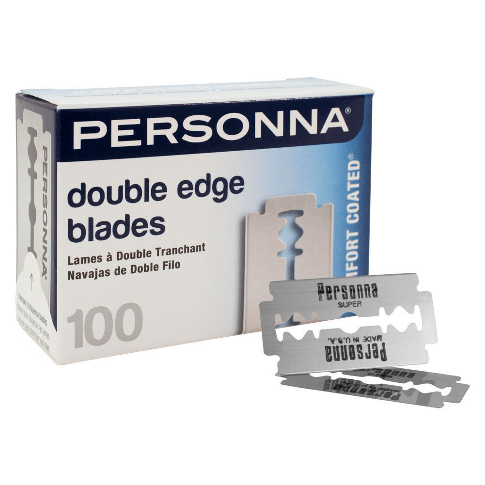 Personna Double Edge Blades Two Sided Stainless Blade - 100 Pcs Blades Box - $11.03