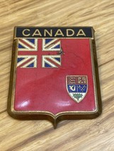 Drago Canada Military/Automotive Brass Enamel Badge KG JD - $21.78