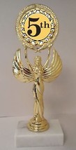 5th Place Trophy 8-1/4&quot; Tall  AS LOW AS $3.99 each FREE SHIPPING T05N17 - £6.40 GBP+