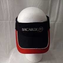 Bacardi Rum Visor Hat Cap Adjustable Bar Alcohol Strapback Advertising  - $15.83