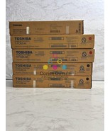 5 New Genuine Toshiba e-Studio 5540C, 6540C, CMMKK Toners T-FC65 (No Yel... - $401.34 CAD