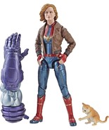 Marvel Captain Marvel 6-inch Legends Captain Marvel in Bomber Jacket Fig... - $20.24 CAD