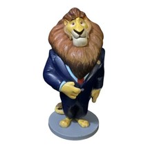 Disney Studios Zootopia Mayor Lionheart Lion Heart Figure 4&#39;&#39; - £3.89 GBP