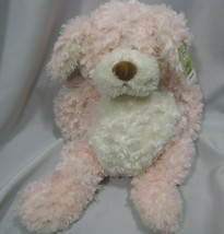 Ganz 17&quot; Plush Bellifuls Puppy Dog Pink White Rattle Large Stuffed Animal Toy - £23.72 GBP