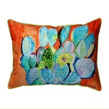 Betsy Drake Cactus II Extra Large Zippered Pillow 20x24 - £49.31 GBP