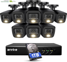 Security Camera System Outdoor with AI Human/Vehicle Detection, 8CH H.26... - $491.44